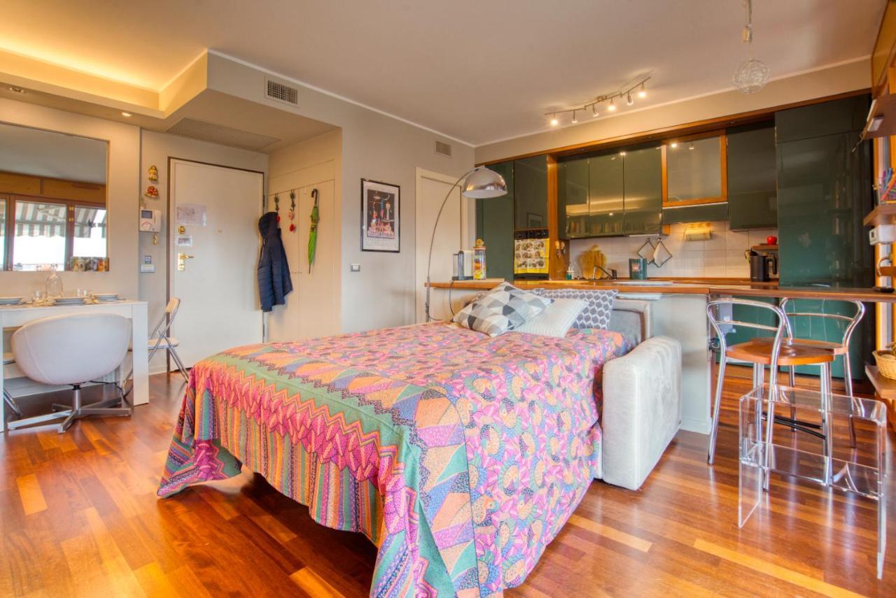 Caseospitali - Casa Di Bibi, Colorato Ed Elegante Bilocale Vicino Al Naviglio Martesana Per 4 Вімодроне Екстер'єр фото